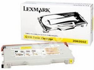 Toner Lexmark 20K0502, C510, žlutá, originál 1