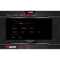 Herní myš Marvo M519, 12000DPI, optika, 8tl., drátová USB, černá 6 (5)