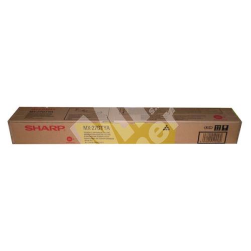 Toner Sharp MX-23GTYA, yellow, originál 1