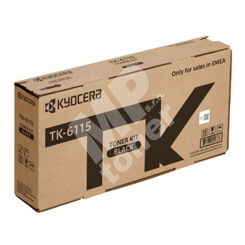 Toner Kyocera TK-6115, 1T02P10NL0, black, originál 1