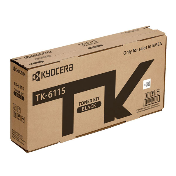 Toner Kyocera TK-6115, Ecosys M4125idn, M4132idn, 1T02P10NL0, black, originál