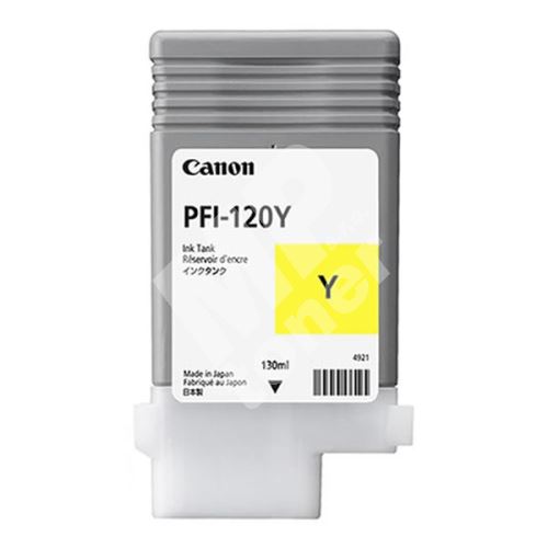 Cartridge Canon PFI-120Y, yellow, 2888C001, originál 1