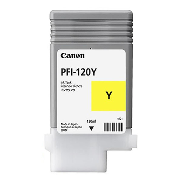 Inkoustová cartridge Canon PFI-120Y, TM-200, 205, 300, 305, yellow, 2888C001, originál