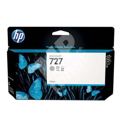 Cartridge HP B3P24A, No. 727, gray, originál 1
