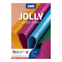 Dekorační pěna EVA Fuchsia glitter A4, tloušťka 2,0 mm, 10ks Dekorační pěna EVA Fuchsia glitter A4, tloušťka 2,0 mm, 10ks