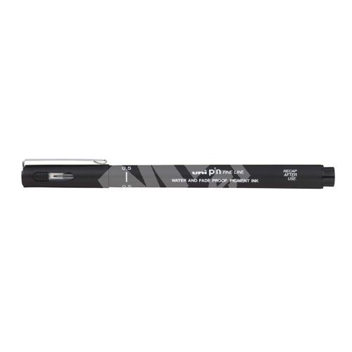 Uni Pin liner 0,5 mm, PIN05-200, černý 1