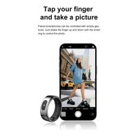 Smart Ring Pro Powerton, měř.stresu, srdeč.tepu, monitoring spánku, 7, černý 8 (8)