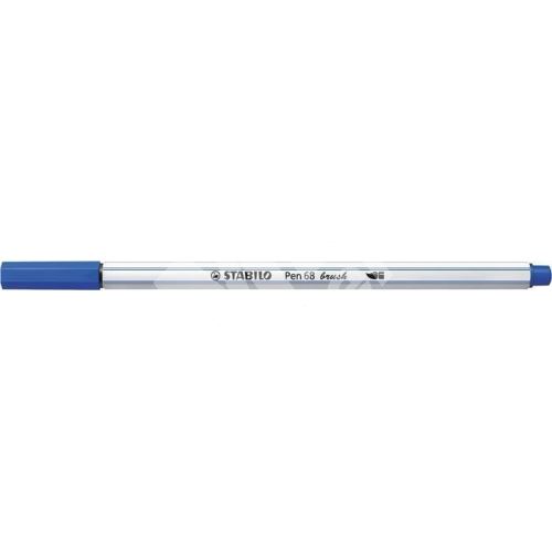 Štětcový fix Stabilo Pen 68 brush, ultramarínová modrá 1