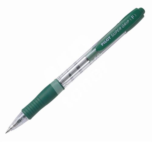 Kuličkové pero Pilot Super Grip, zelená 2