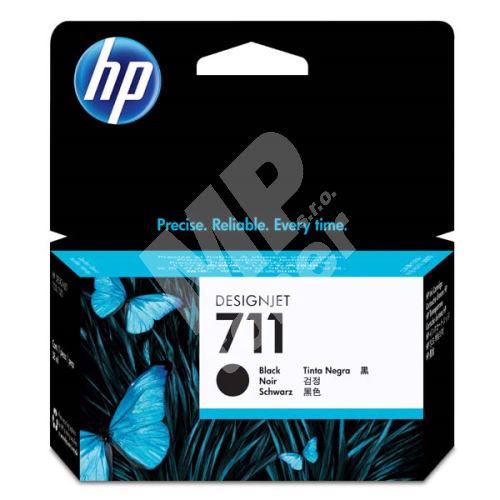 Cartridge HP CZ129A, black, No. 711, originál 1