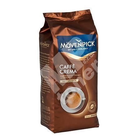 Káva Mövenpick Café Crema, pražená, zrnková, 1000 g 1