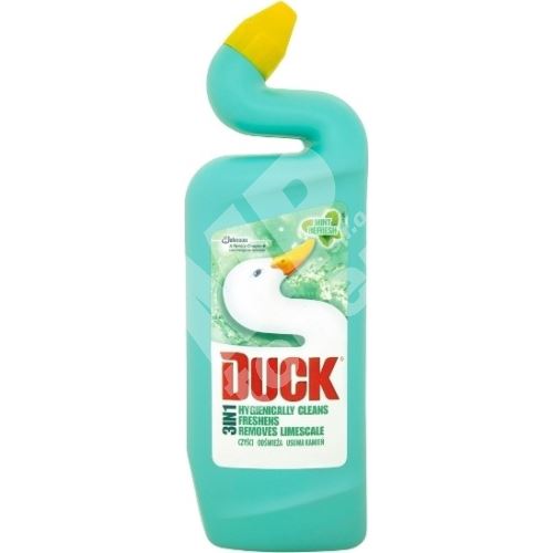Duck Mint Refresh Máta 3v1 Wc tekutý čistič 750 ml 1