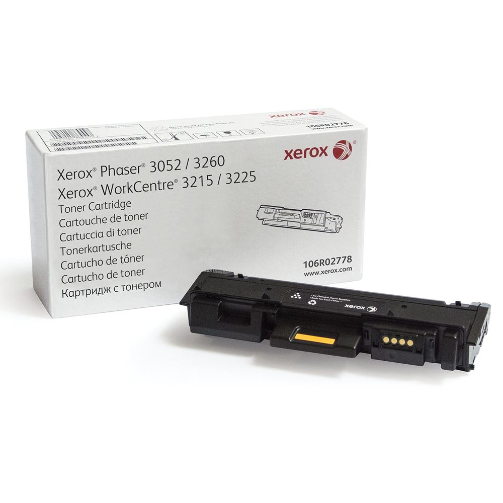 Toner Xerox 106R02778, Phaser 3052, 3260, WorkCentre 3215, 3225, black, originál