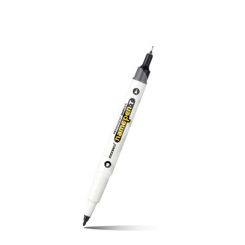 Popisovač permanentní Monami Name Pen T, dvouhrotý, černý 1