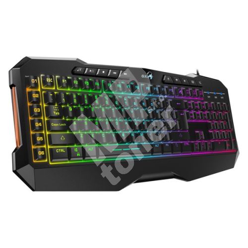 Herní klávesnice Genius GX GAMING Scorpion K11 Pro, CZ/SK, programovatelné klávesy 1