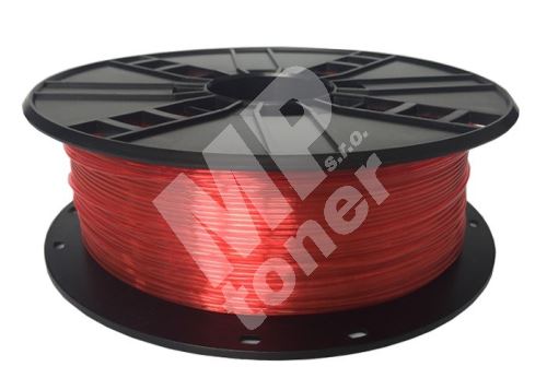 Gembird tisková struna (filament) PETG, 1,75mm, 1kg, červená 1