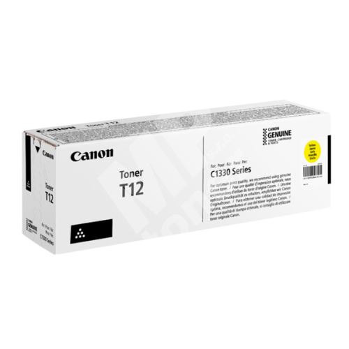 Toner Canon T12, yellow, 5095C006, originál 1