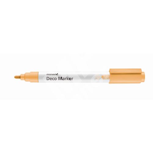 Popisovač Monami Deco Marker 460, hrot 2 mm, pale orange 1