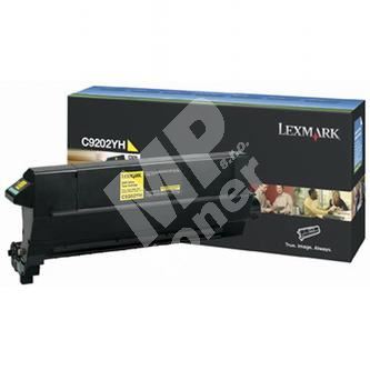Toner Lexmark C920, C9202YH, žlutá, originál 1