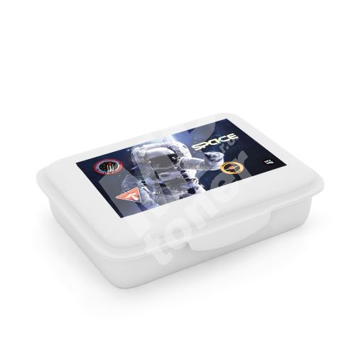 Box na svačinu s přihrádkou Space 1