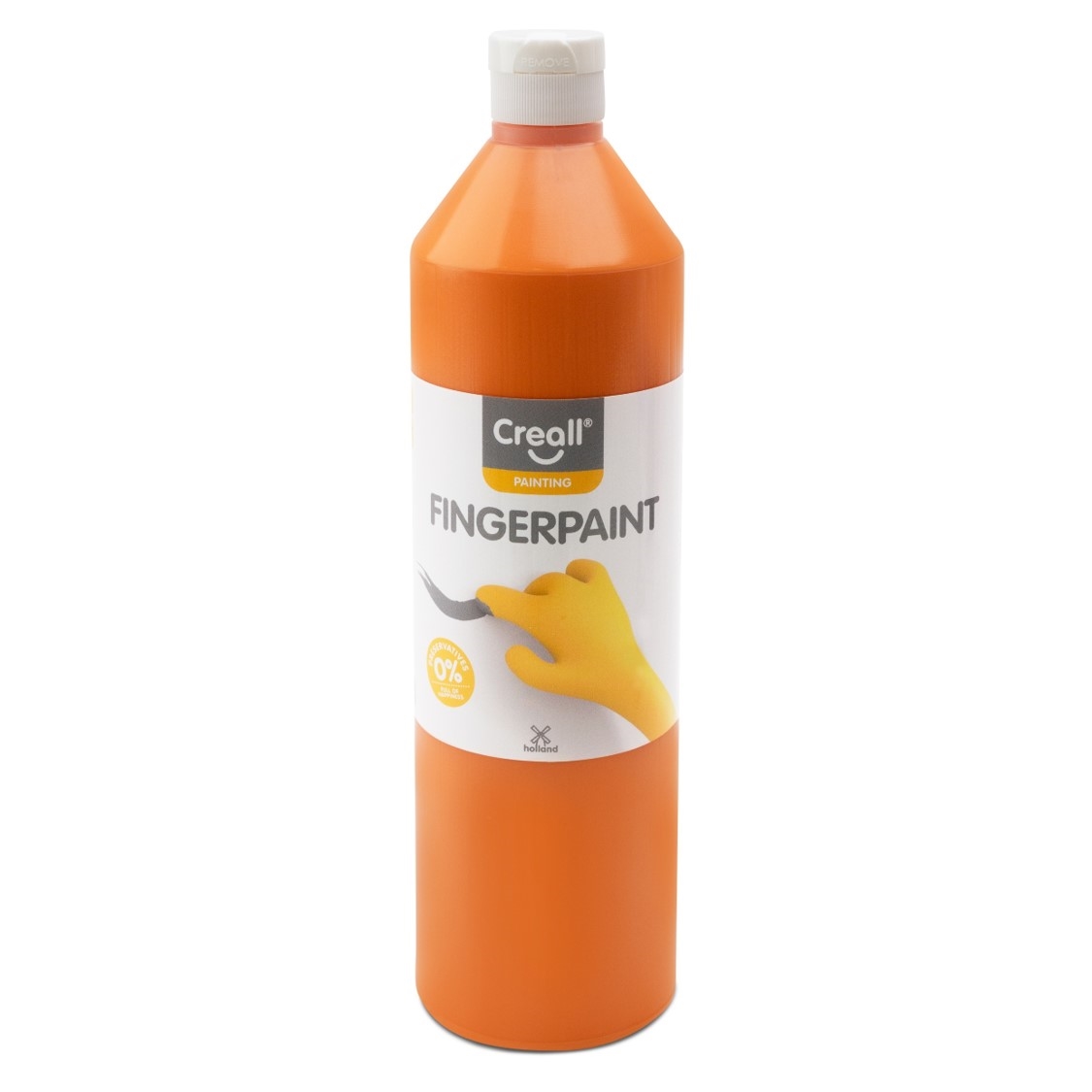 Prstová barva Creall Happy Ingredients, 750 ml, oranžová