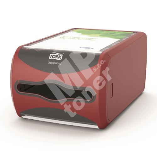 Tork Xpressnap pultový zásobník na ubrousky, červený, N4 1