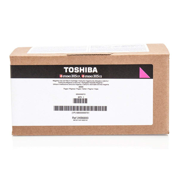 Toner Toshiba T-305PMR, e-studio 305, 306, magenta, 6B000000751, originál