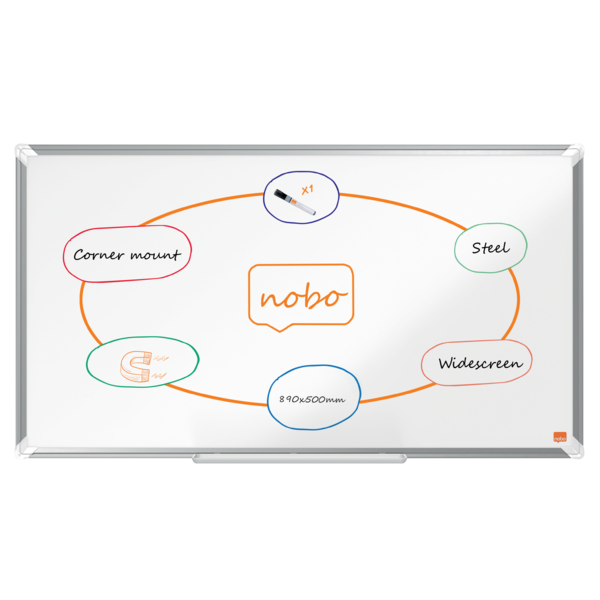 Magnetická tabule Nobo Premium Plus 890 x 500 mm