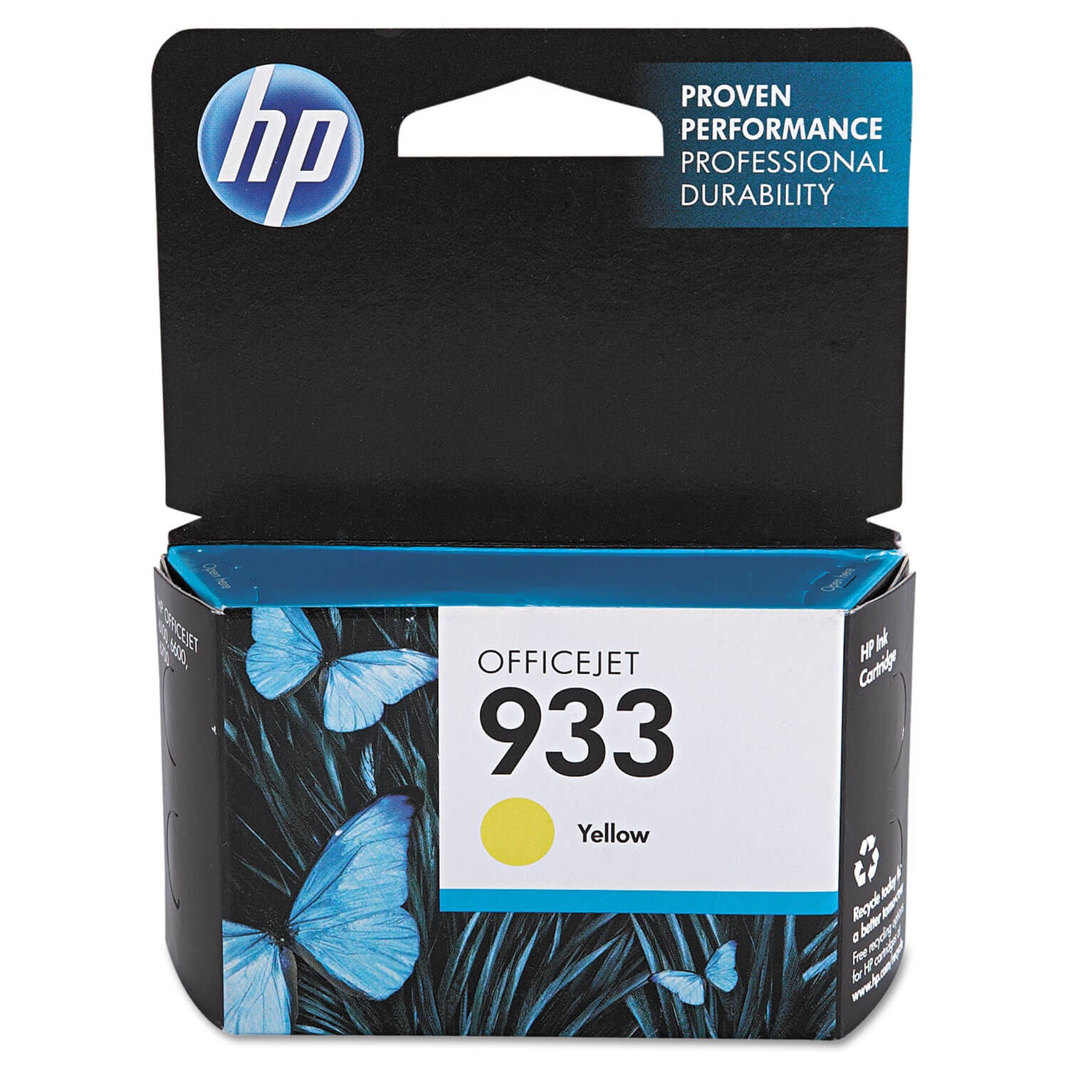 Inkoustová cartridge HP CN060AE, Officejet 6100, 6600, 7110, yellow, 933, originál
