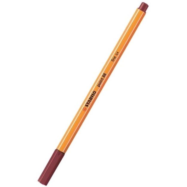 Liner STABILO Point 88, 0,4mm, purpurová