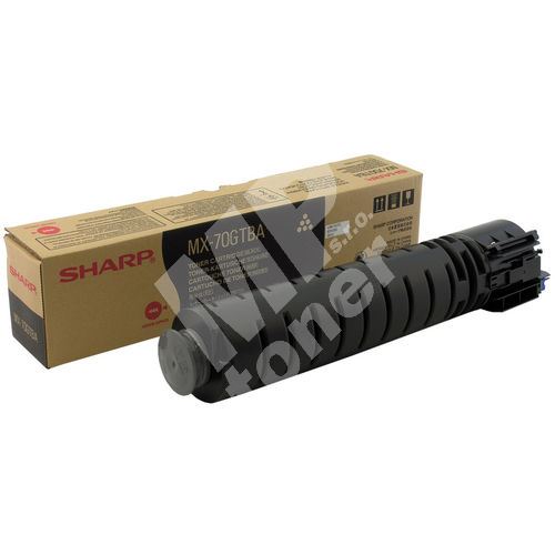 Toner Sharp MX-70GTBA, black, originál 1