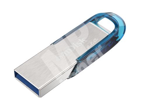 SanDisk 64GB Ultra Flair USB 3.0 tropická modrá 1