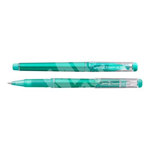 Gumovatelné pero s víčkem Uni UF-222, zelené 1
