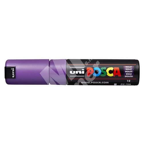 Uni Posca PC-7M akrylový popisovač, 4,5-5,5 mm, fialový 1