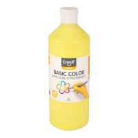 Temperové barvy Creall, světle žlutá, 500 ml Temperové barvy Creall, světle žlutá, 500 ml