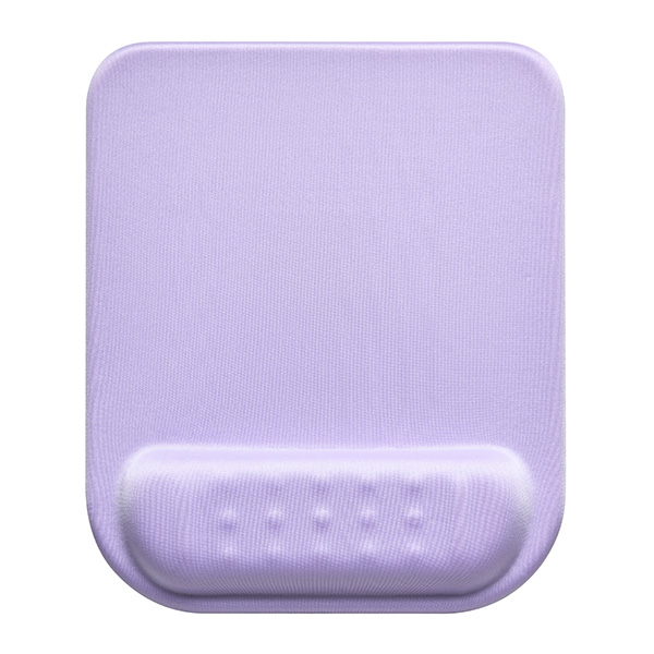 Podložka pod myš a zápěstí Powerton Ergoline Pastel Edition, ergonomická, pěnová, fialová