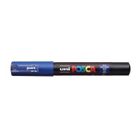 Akrylový popisovač Uni Posca PC-1M, 0,7 mm, modrý Akrylový popisovač Uni Posca PC-1M, 0,7 mm, modrý