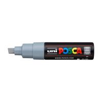 Akrylový popisovač Uni Posca PC-8K, 8 mm, šedý Akrylový popisovač Uni Posca PC-8K, 8 mm, šedý