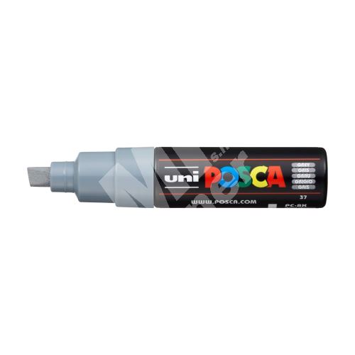 Uni Posca PC-8K akrylový popisovač, 8 mm, šedý 1