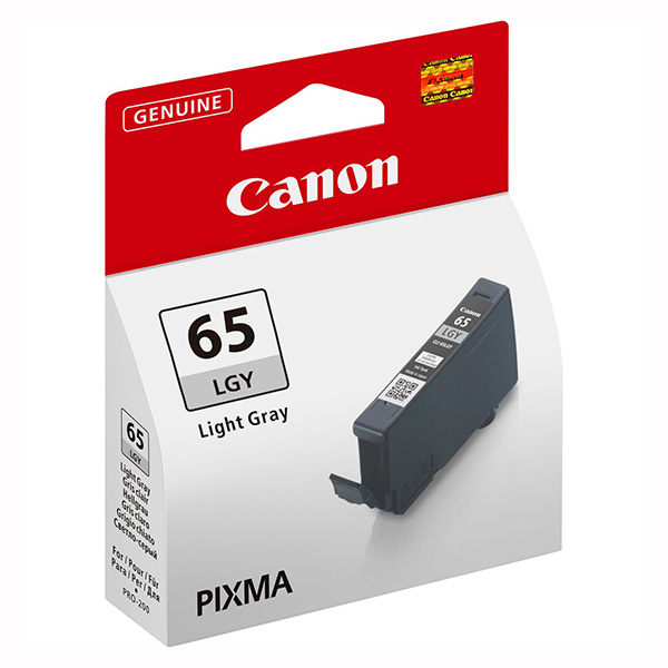 Inkoustová cartridge Canon CLI-65LGY, 4222C001, Light Grey, originál