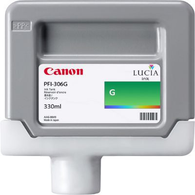 Inkoustová cartridge Canon PFI-306G, iPF-8300, green, 6664B001, originál