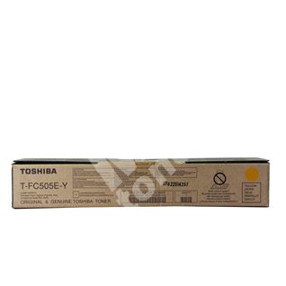 Toner Toshiba T-FC505EY, yellow, 6AJ00000147, originál 1