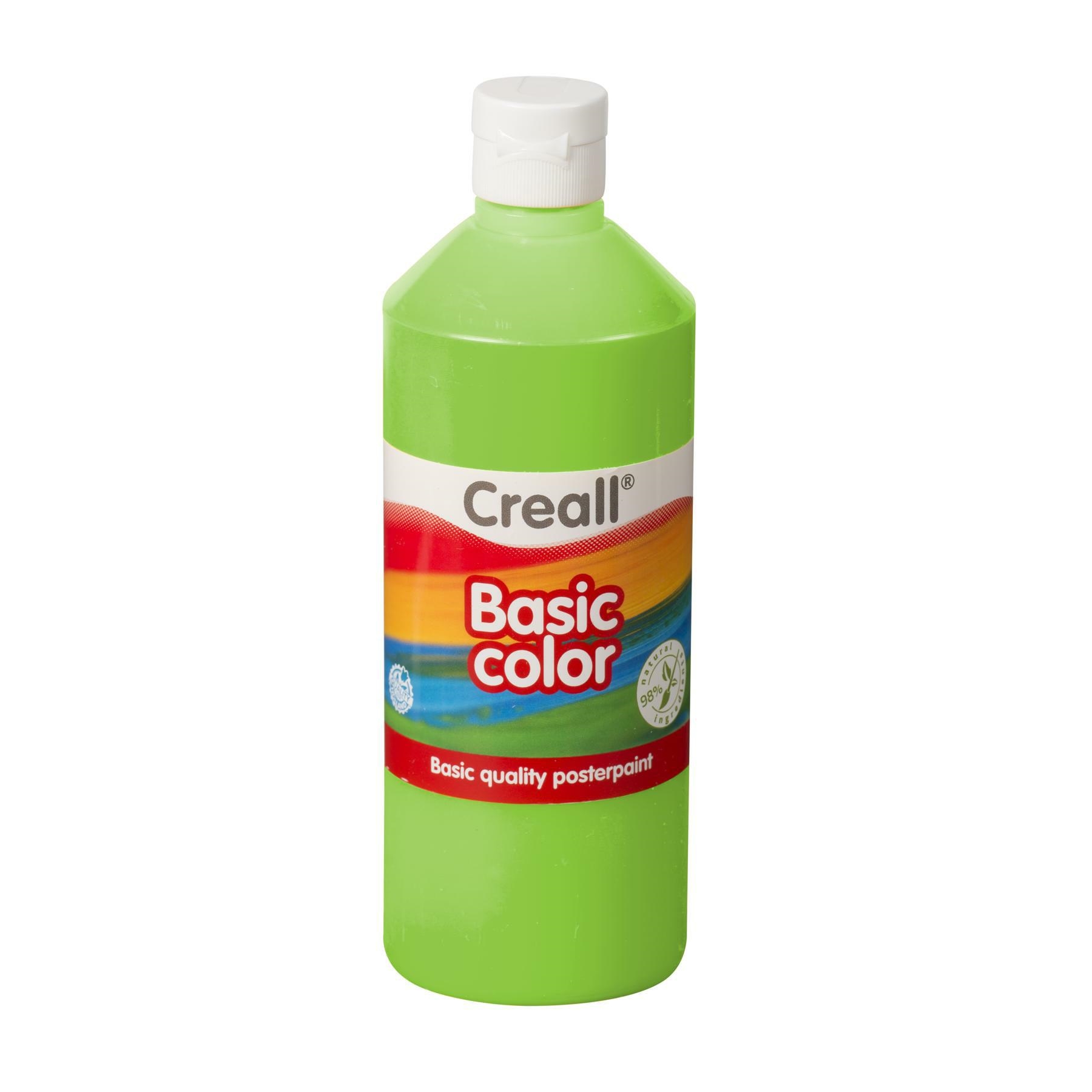 Temperová barva Creall, světle zelená, 500 ml