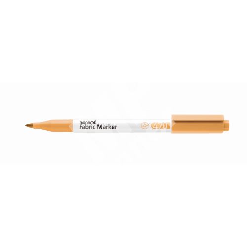 Popisovač na textil Monami Fabric Marker 470, deep yellow 1
