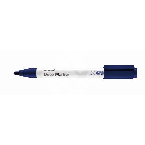 Popisovač Monami Deco Marker 460, hrot 2 mm, prussian blue 1