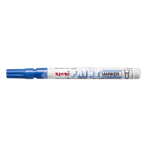 Uni Paint Fine lakový popisovač PX-21, 0,8-1,2 mm, modrý 1