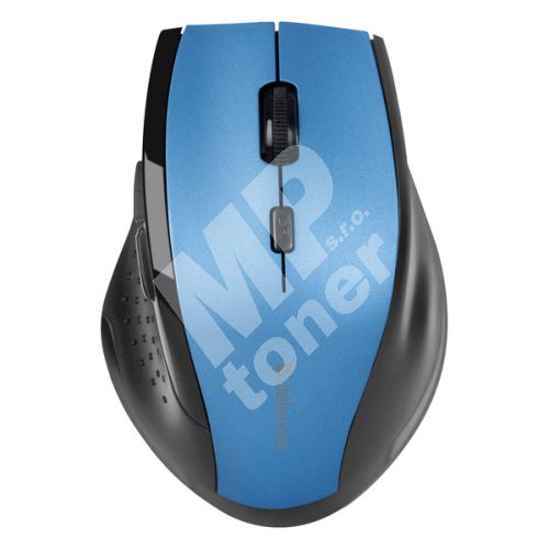 Myš Defender Accura MM-365, 1600DPI, optická, 6tl., bezdrátová, černo-modrá 1