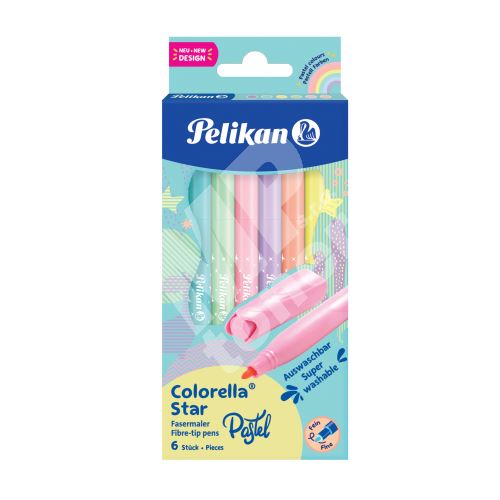 Fixy Pelikan Colorella pastel, 6ks 1