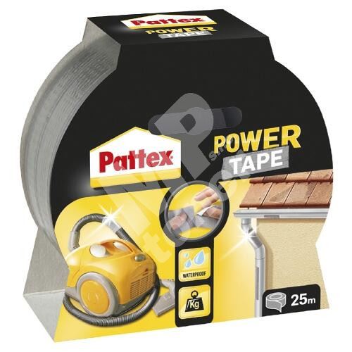 PATTEX Power Tape, stříbrná, 25 m 1