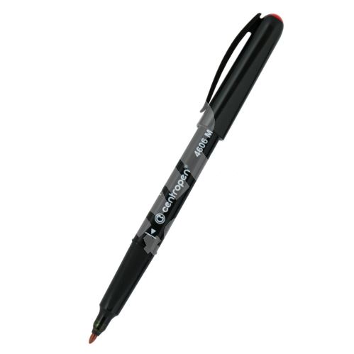 Popisovač Centropen 4606 CD/DVD pen červený 1